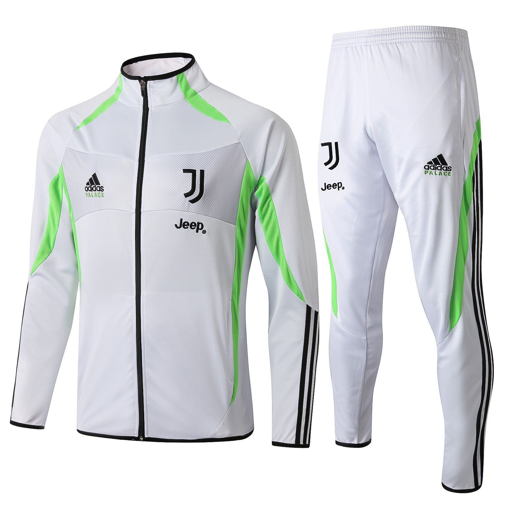 Trainingsanzug Juventus 2019-20 Grün Weiß